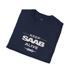 Keep SAAB Alive (White Print)